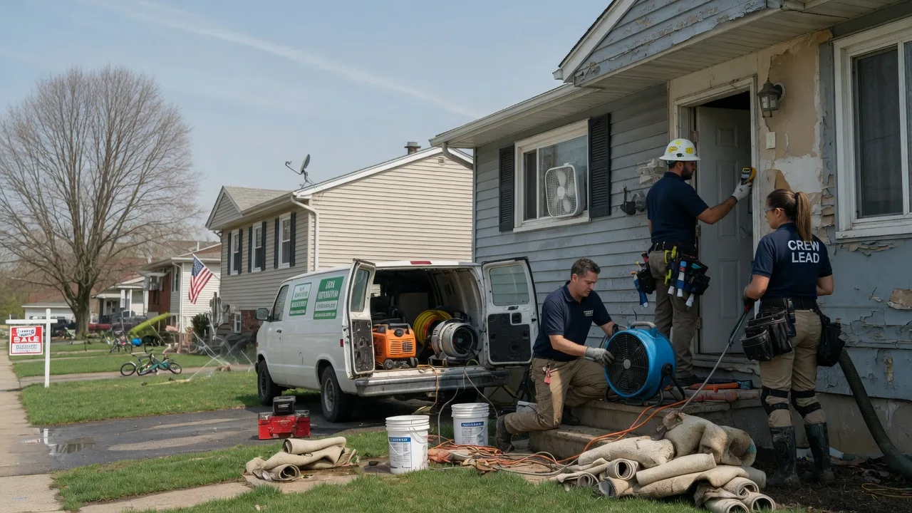 Flood Cleanup in Nichols, WI near me