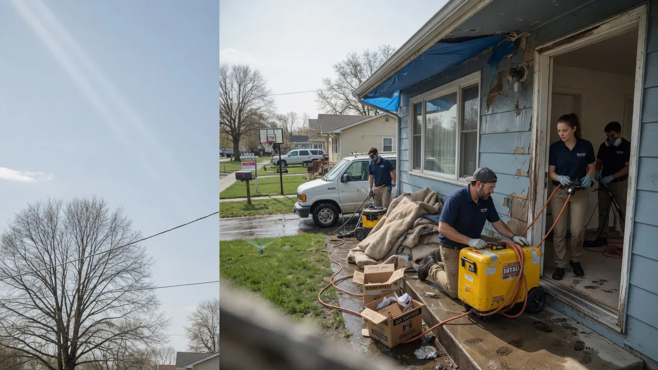 Basement Flood Cleanup in Nichols, WI near me